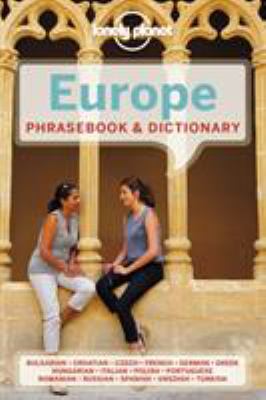 Lonely Planet Europe Phrasebook & Dictionary 1743214359 Book Cover