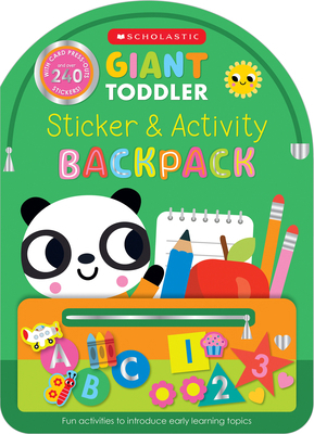Giant Toddler: Sticker & Activity Backpack (Sch... B0FC8VW97K Book Cover