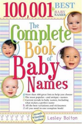 The Complete Book of Baby Names 1402207646 Book Cover