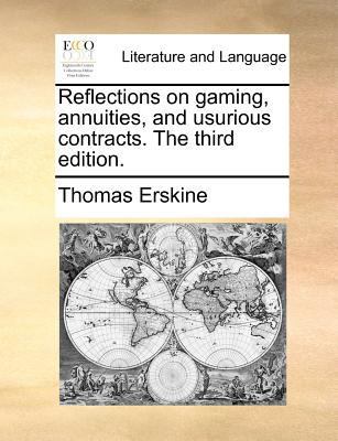 Reflections on gaming, annuities, and usurious ... 1171390904 Book Cover