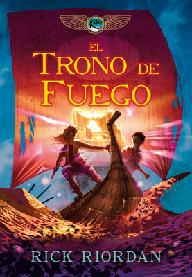 El Trono de Fuego / The Throne of Fire [Spanish] 8484418774 Book Cover