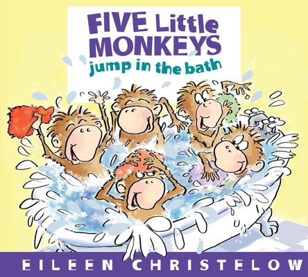 Five Little Monkeys Jump in the Bath B09L76P5XK Book Cover