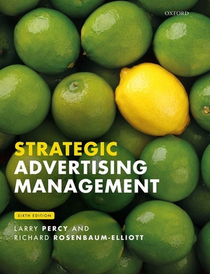 Strategic Advertising Management 0198835612 Book Cover