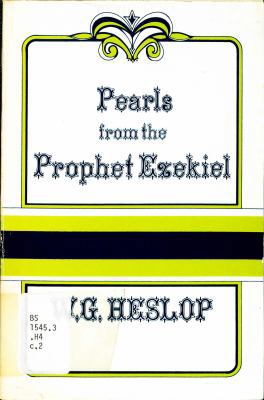 Pearls from the Prophet Ezekiel 0825428327 Book Cover