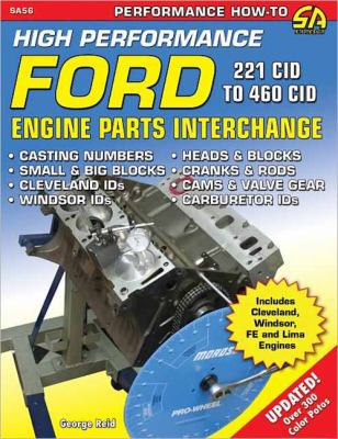 High-Performance Ford Engine Parts Interchange 1934709190 Book Cover