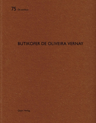 Butikofer de Oliveira Vernay: de Aedibus 75 3037611588 Book Cover