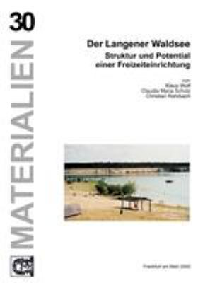 Der Langener Waldsee - Band 30: Struktur und Po... [German] 3923218230 Book Cover