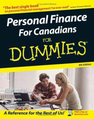 Personal Finance For Canadians For Dummies 0470837683 Book Cover