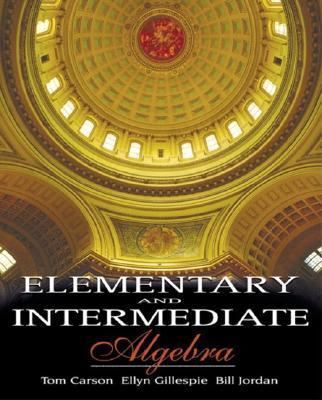 Elementary and Intermediate Algebra 0201729628 Book Cover