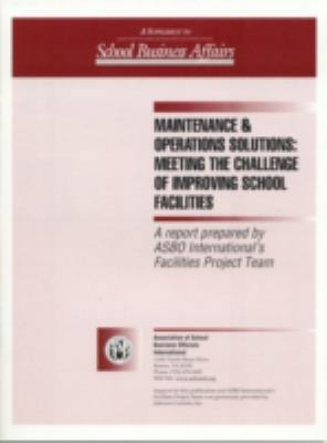 Maintenance & Operations Solutions: Meeting the... 0810847264 Book Cover