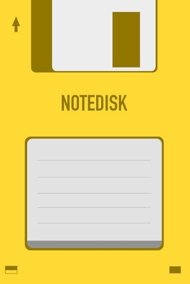Yellow Notedisk Floppy Disk 3.5 Diskette Notebo... 1672659698 Book Cover