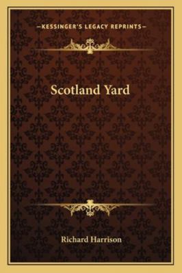 Scotland Yard 1163153273 Book Cover