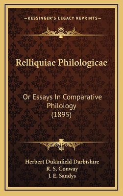 Relliquiae Philologicae: Or Essays In Comparati... 1165018276 Book Cover