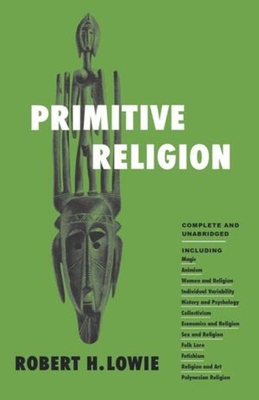 Primitive Religion 0871402092 Book Cover
