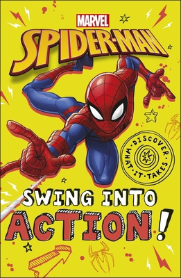 Marvel Spider-Man Swing into Action! (Discover ... 0241469716 Book Cover