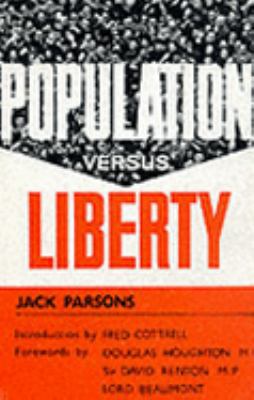 Population Vs. Liberty 0301710511 Book Cover