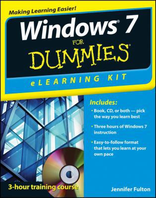 Windows 7 eLearning Kit For Dummies 1118031598 Book Cover