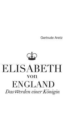 Elisabeth von England [German] 395801481X Book Cover