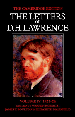 The Letters of D. H. Lawrence 0521006953 Book Cover