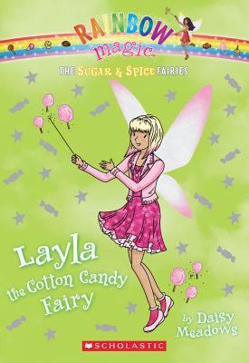 Layla the Cotton Candy Fairy 0545605369 Book Cover