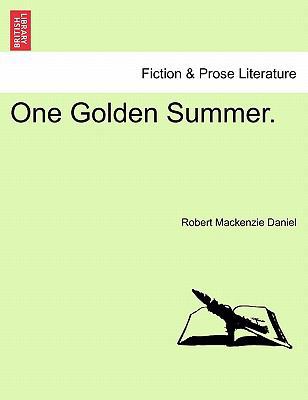 One Golden Summer. 1241191751 Book Cover