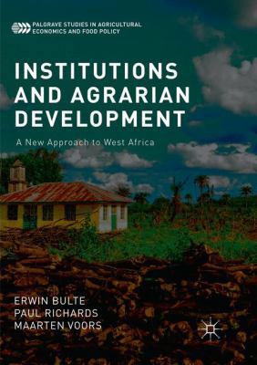 Institutions and Agrarian Development: A New Ap... 3030075001 Book Cover