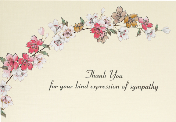 Sympathy Floral Thank You Notes (Stationery, No... 1441334122 Book Cover