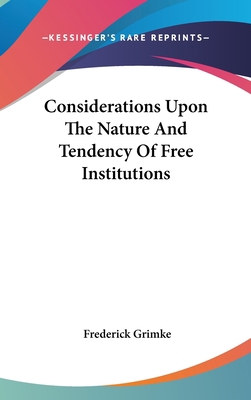 Considerations Upon The Nature And Tendency Of ... 0548121982 Book Cover