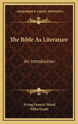 The Bible as Literature: An Introduction 1163423831 Book Cover