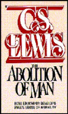 The Abolition of Man 0020867905 Book Cover