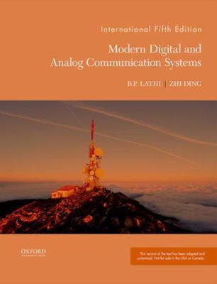 Modern Digital and Analog Communication (The Ox... 0190686863 Book Cover