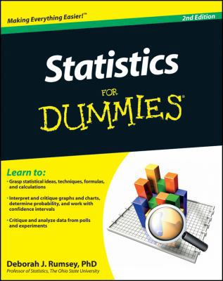 Statistics for Dummies B00A2MZOJS Book Cover