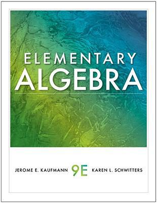 Elementary Algebra 1439049173 Book Cover