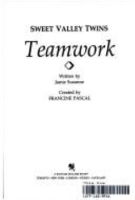 TEAMWORK (Sweet Valley Twins) 0553156810 Book Cover
