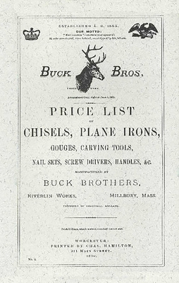 Buck Brothers Price List of Chisels, Plane Iron... 1879335077 Book Cover
