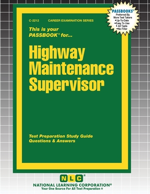Highway Maintenance Supervisor 1799322122 Book Cover