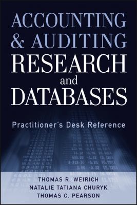 Accounting and Auditing Research and Databases:... 111843398X Book Cover
