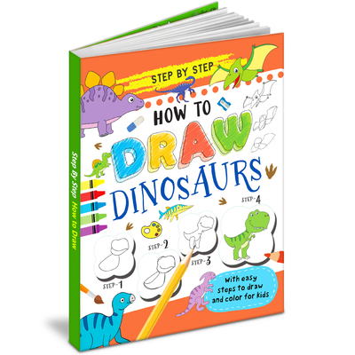 How to Draw Dinosaurs Book 9376893409 Book Cover