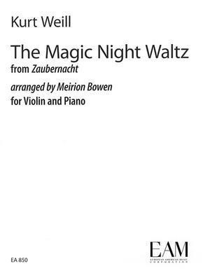 The Magic Night Waltz from Zaubernacht: Violin ... 142340985X Book Cover