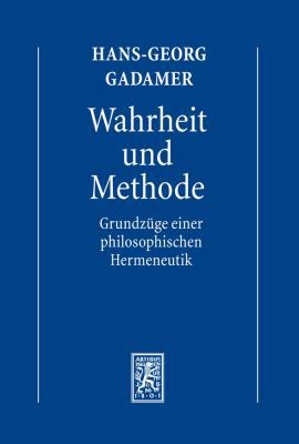 Hans-Georg Gadamer - Gesammelte Werke: Band 1: ... [German] 3161502116 Book Cover