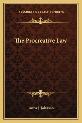 The Procreative Law 1162842032 Book Cover