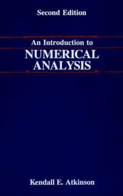 An Introduction to Numerical Analysis B000MBXPN6 Book Cover