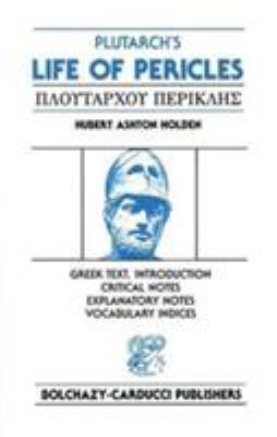 Plutarch: Life of Pericles 0865160260 Book Cover