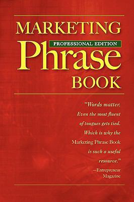 Marketing Phrase Book 0968085393 Book Cover
