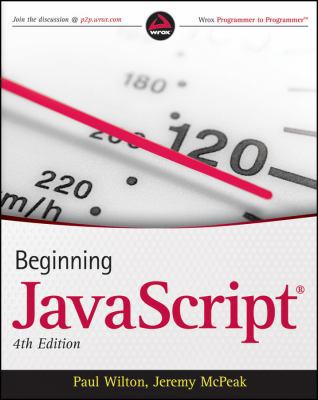 Beginning JavaScript 0470525932 Book Cover