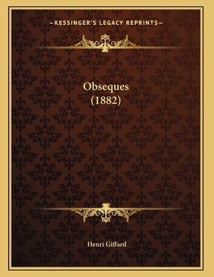 Obseques (1882) [French] 1165578522 Book Cover