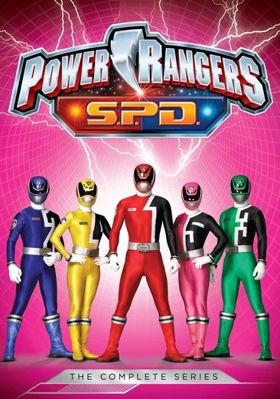 DVD Power Rangers S.P.D.: The Complete Series Book