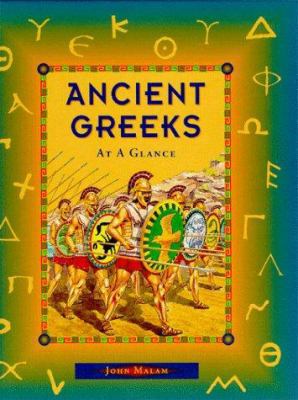 Ancient Greeks at a Glance (At a Glance Series) 0872265579 Book Cover
