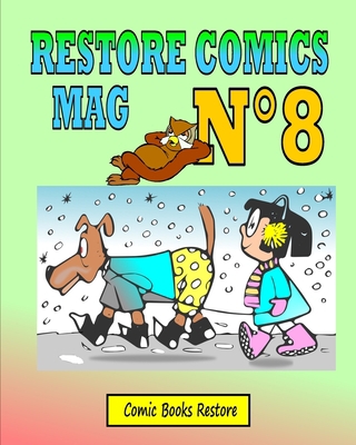 Restore Comics Mag N°8: Cartoons from Comics Go... B0C5Y4S5P6 Book Cover