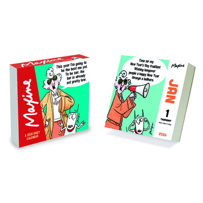 Cal 2026- Maxine Daily Desktop B0F2KJHFX2 Book Cover